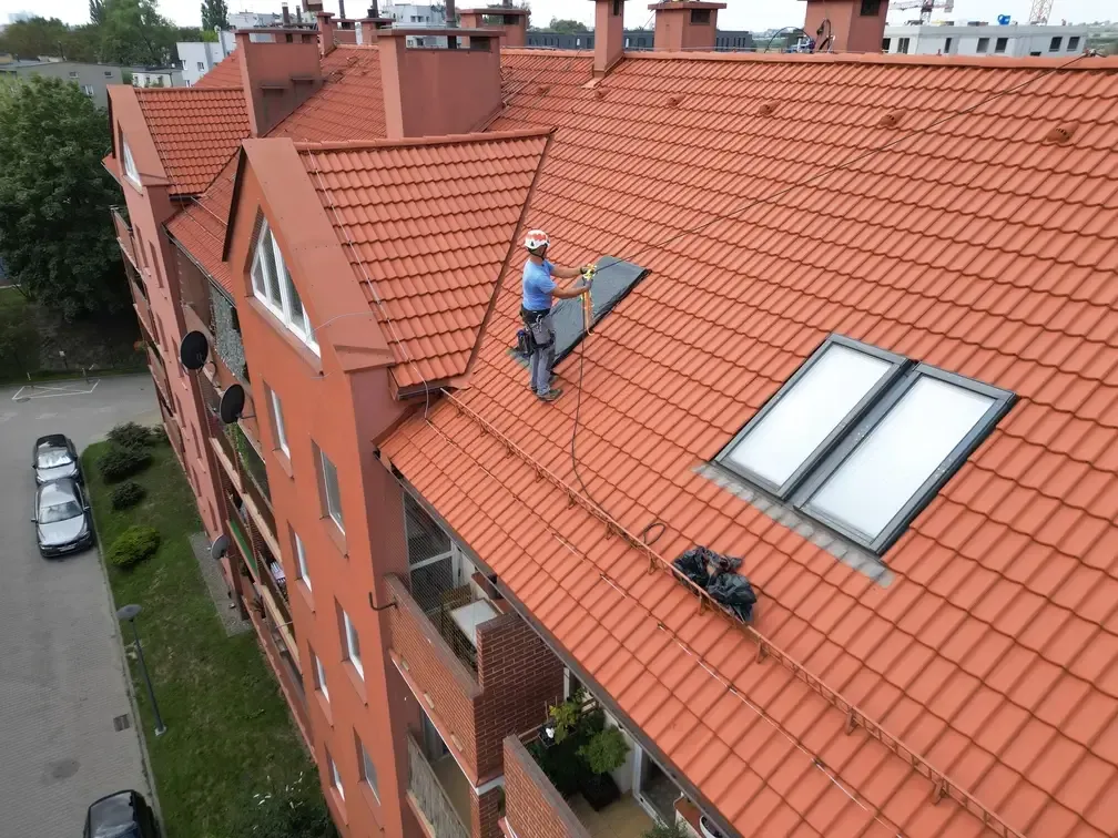 Zdjęcie realizacji montażu wysokościowego firmy skyarc